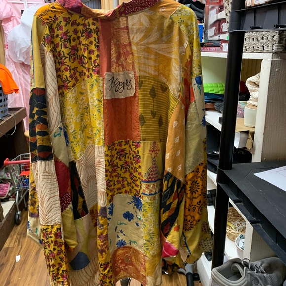 Jaded Gypsy Colorful Patchwork Top - Picture 3 of 6